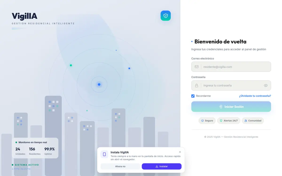 VigilIA Dashboard
